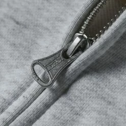 Non Stock 17.5 Oz Terry Cloth Zip-Up Hoodie - Light Gray TOPS 24 Non Stock 17.5 Oz Terry Cloth Zip-Up Hoodie - Light Gray TOPS