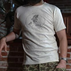 Bronson 1940s USN Seabees Slub Cotton Training T-Shirt 18 Bronson 1940s USN Seabees Slub Cotton Training T-Shirt