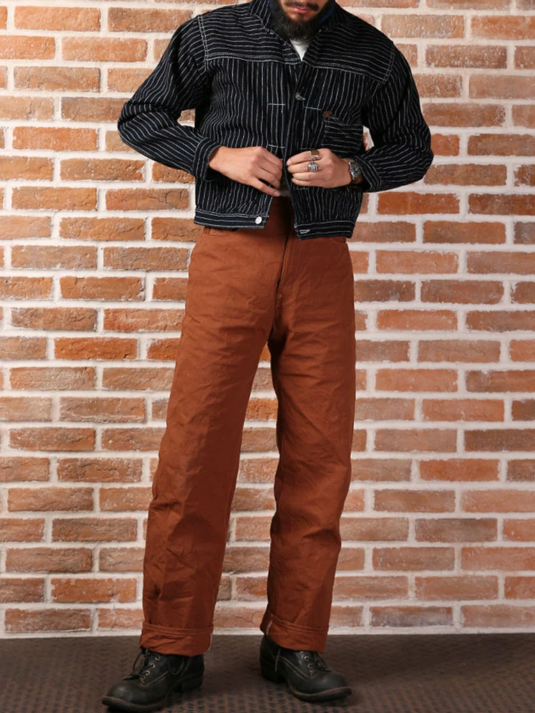 Bronson 1878 Wabash One Pocket Stripe Denim Jacket 6 Bronson 1878 Wabash One Pocket Stripe Denim Jacket