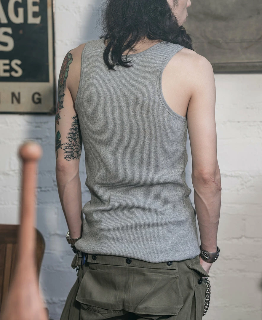 Non Stock NEW ARRIVALS 10.5 Oz Cotton Tank Top - Gray 6 Non Stock NEW ARRIVALS 10.5 Oz Cotton Tank Top - Gray