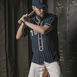 Bronson NEW ARRIVALS WWII Military Baseball Shirt - 7th AFF