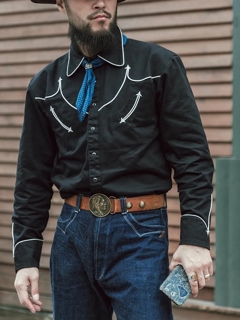 Bronson Old Time Western Shirt 6 Bronson Old Time Western Shirt