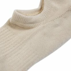 Non Stock Colored Cotton No Show Socks