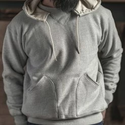 Bronson 1930s 20 Oz Terry Cloth Hooded Sweatshirt TOPS