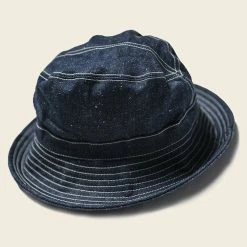 Bronson 12 Oz Selvedge Denim Bucket Hat ACCESSORIES 14 Bronson 12 Oz Selvedge Denim Bucket Hat ACCESSORIES