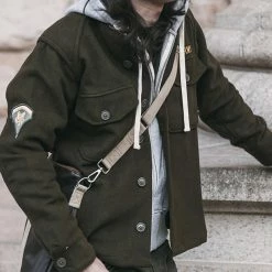 Non Stock 1950s Korean War US Army OG108 Wool Field Shirt