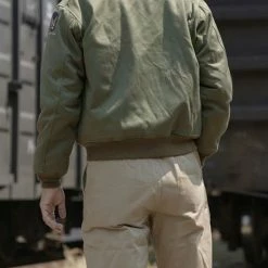 Bronson OUTERWEAR USAAF Type B-10 Flight Jacket - Olive