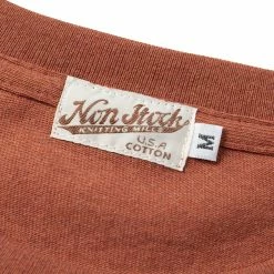 Non Stock 9 Oz US Cotton Tubular T-Shirt - Orange Red TOPS 20 Non Stock 9 Oz US Cotton Tubular T-Shirt - Orange Red TOPS