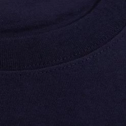Non Stock 9 Oz US Cotton Tubular T-Shirt - Navy TOPS