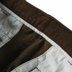 Non Stock 12.5 Oz 8 Wale Corduroy Trousers - Brown