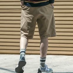 Non Stock BEST SELLERS Classic Straight Leg Double Pleated Shorts - Khaki 26 Non Stock BEST SELLERS Classic Straight Leg Double Pleated Shorts - Khaki