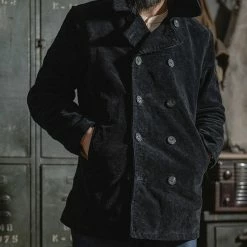 Bronson NEW ARRIVALS Lot 939 Heavyweight Corduroy Peacoat 22 Bronson NEW ARRIVALS Lot 939 Heavyweight Corduroy Peacoat