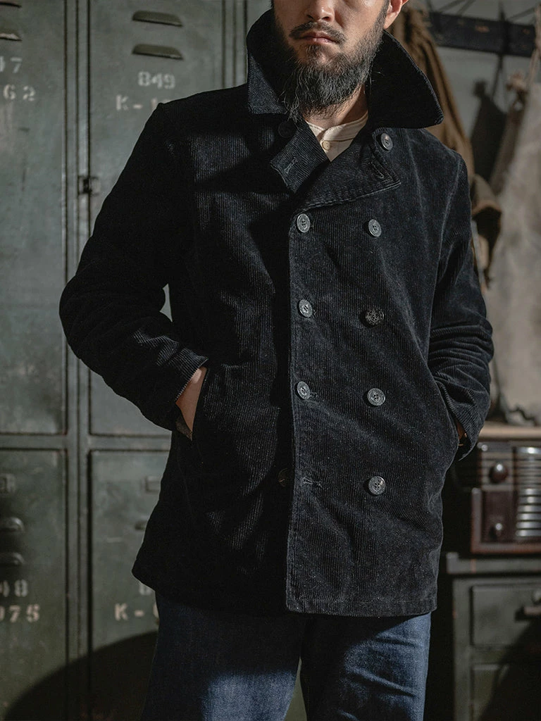 Bronson NEW ARRIVALS Lot 939 Heavyweight Corduroy Peacoat 7 Bronson NEW ARRIVALS Lot 939 Heavyweight Corduroy Peacoat