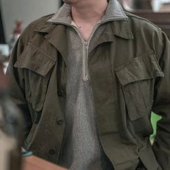 Non Stock US Army 5th Model Jungle Fatigue Tropical Jacket OUTERWEAR