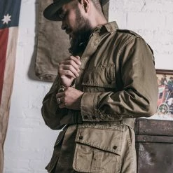 Bronson OUTERWEAR US Army M-42 Airborne Paratrooper Field Jacket