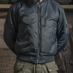 Bronson OUTERWEAR US Air Force Type B-15C MOD Flight Jacket 29 Bronson OUTERWEAR US Air Force Type B-15C MOD Flight Jacket