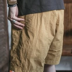 Non Stock Nylon Climber's Shorts - Yellow BOTTOMS 17 Non Stock Nylon Climber's Shorts - Yellow BOTTOMS