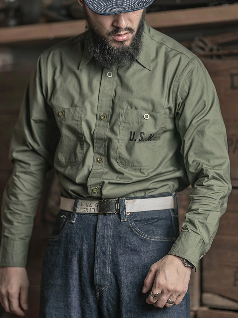 Bronson U.S.N. N-3 Utility Shirt NEW ARRIVALS 7 Bronson U.S.N. N-3 Utility Shirt NEW ARRIVALS