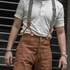 Bronson 1890s Slub Cotton Henley T-Shirt Back In Stock