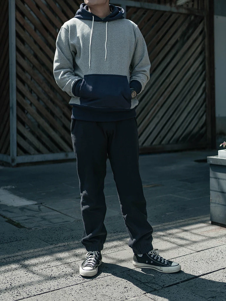 Non Stock 17.5 Oz Terry Cloth Two-Tone Hoodie - Gray/Navy NEW ARRIVALS 11 Non Stock 17.5 Oz Terry Cloth Two-Tone Hoodie - Gray/Navy NEW ARRIVALS