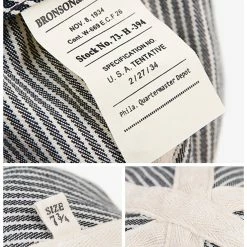 Bronson ACCESSORIES WWII CCC PW Hickory Stripe Cap
