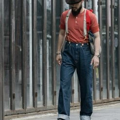 Bronson Vintage Short Sleeve Henley T-Shirt