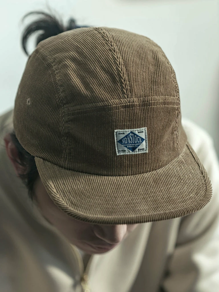 Non Stock 12.5 Oz Corduroy 5 Panel Cap - Khaki 8 Non Stock 12.5 Oz Corduroy 5 Panel Cap - Khaki