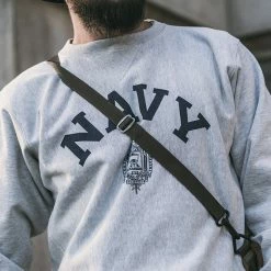 Bronson TOPS US Naval Academy Reverse Weave Sweatshirt