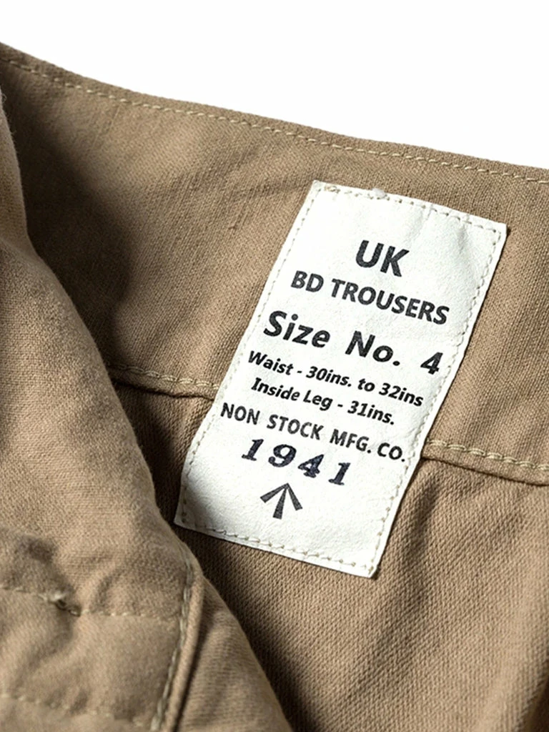 Non Stock British Army KD-1941 Shorts 13 Non Stock British Army KD-1941 Shorts