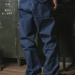 Bronson US Navy Modified 13.5 Oz Indigo Deck Pants BOTTOMS