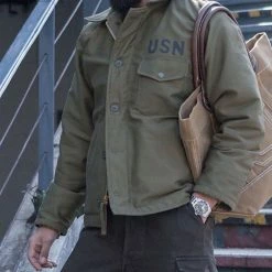 Bronson 1960s USN A-2 Deck Jacket