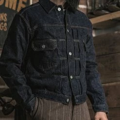 Bronson OUTERWEAR Lot 807XX 1954 Type 2 14.5 Oz Selvedge Denim Jacket