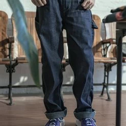 Non Stock Basic Worker Overall Pants BOTTOMS