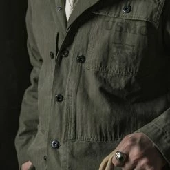 Bronson OUTERWEAR USMC P-44 HBT Utility Jacket