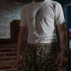 Bronson 1940s USN Seabees Slub Cotton Training T-Shirt 19 Bronson 1940s USN Seabees Slub Cotton Training T-Shirt