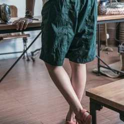 Non Stock Nylon Climber's Shorts - Green