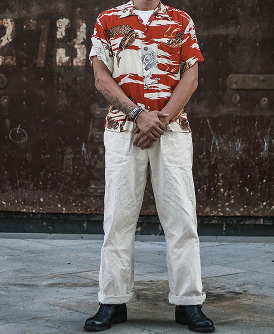 Bronson 1940s WWII USN 10.5 Oz HBT Deck Fatigue Pants Back In Stock 8 Bronson 1940s WWII USN 10.5 Oz HBT Deck Fatigue Pants Back In Stock