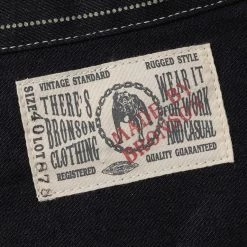 Bronson 1878 Wabash One Pocket Stripe Denim Jacket 35 Bronson 1878 Wabash One Pocket Stripe Denim Jacket