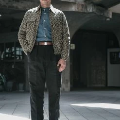 Bronson Lot 962 1960s 15 Oz Cotton Double Pleated Pants 33 Bronson Lot 962 1960s 15 Oz Cotton Double Pleated Pants