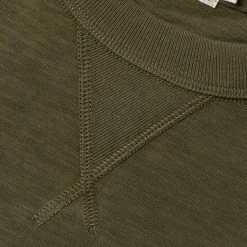 Non Stock 10.5 Oz US Cotton Tubular Gusset T-Shirt - Green