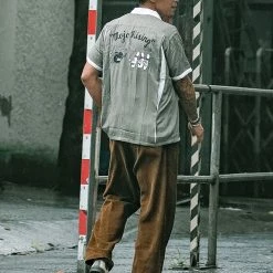 Non Stock 12.5 Oz 8 Wale Corduroy Trousers - Brown