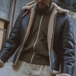 Bronson OUTERWEAR USAAF Type B-6 Flight Jacket 18 Bronson OUTERWEAR USAAF Type B-6 Flight Jacket