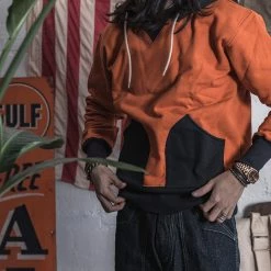 Bronson TOPS 23 Oz Two-Tone Attached Hood Parka 19 Bronson TOPS 23 Oz Two-Tone Attached Hood Parka