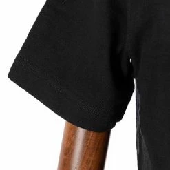 Non Stock 10.5 Oz US Cotton Tubular Gusset T-Shirt - Black