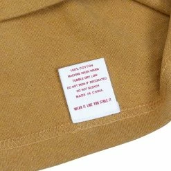 Non Stock TOPS 9 Oz US Cotton Tubular T-Shirt - Ginger 22 Non Stock TOPS 9 Oz US Cotton Tubular T-Shirt - Ginger