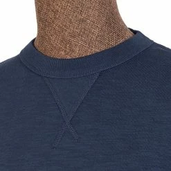 Non Stock 10.5 Oz US Cotton Tubular Gusset T-Shirt - Indigo