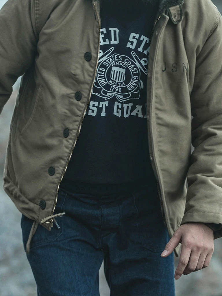 Bronson 21 Oz USCG Reverse Weave Sweatshirt NEW ARRIVALS 8 Bronson 21 Oz USCG Reverse Weave Sweatshirt NEW ARRIVALS