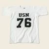 Bronson US Naval Football T-Shirt - White
