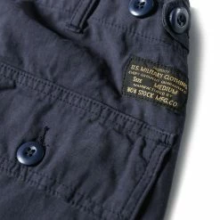 Non Stock Vietnam War OG107 Fatigue Utility Shorts - Navy