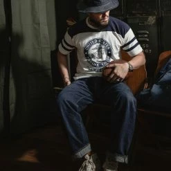 Bronson 1970s USMC Semper Fi Print Athletic T-Shirt NEW ARRIVALS 23 Bronson 1970s USMC Semper Fi Print Athletic T-Shirt NEW ARRIVALS